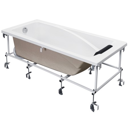 Installation set to the Acrylic Bath Roca Hall 170 x 75 cm-1
