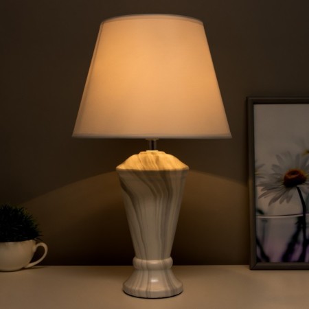 Table lamp "Ilmrammore" 1he27 40W gray 25x25x42 cm Risalux-2