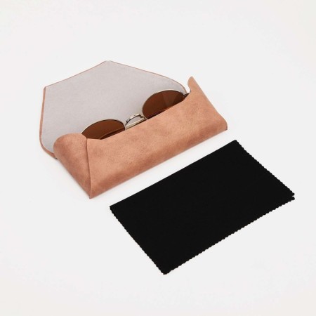 Magnet glass case, beige color-2