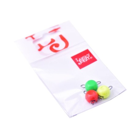 Cathed-to-collapse loaded Lucky John Ball Rgy Mix1, 8 g, 3 pcs.
