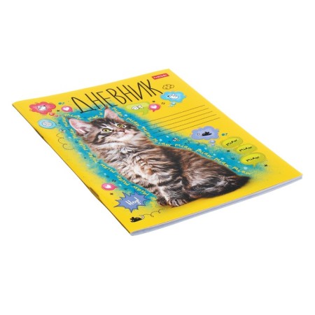 School diary for grades 1-11 "ears on the top", cover of coat-coated cardboard, 40 sheets-1