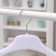Shoulders - hanger for clothes, size 46-48, white color
