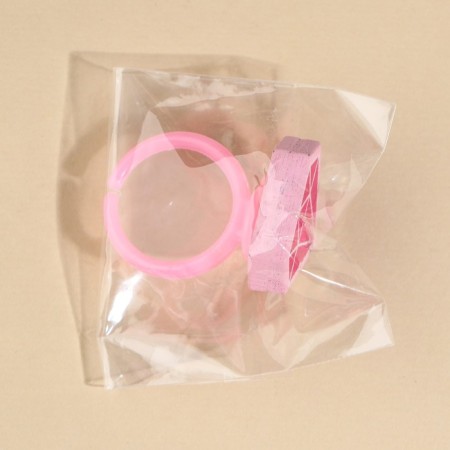 Ring "Diamond" 2.4 x 2.7 cm-1
