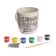 New Year's set for creativity. Mug for coloring "New Year 2022!", 300 ml