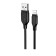 Cable Borofone BX42, Lightning - USB, 2.4 A, 1 m, TPE braid, black