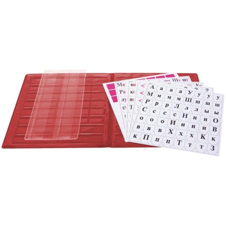 Касса букв, слогов и счета А5 Мульти-Пульти "Приключения Енота", ПВХ-1