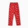 Homemade female "kitten in a glass" (T -shirt/pants), white/red color, size 46