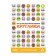Board game for spatial thinking "Krugliki", 10 bilateral fields, 30 cards, 3+