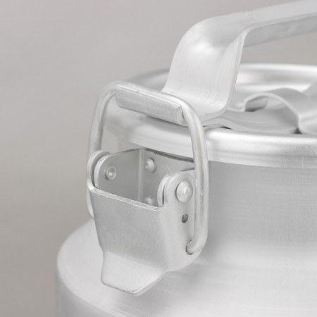 Aluminum can, 10 l, with a lid-2