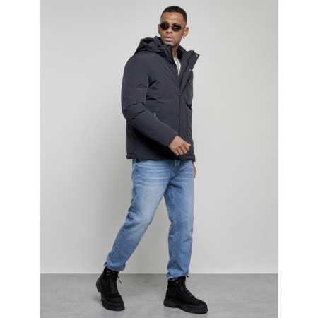 Sports male winter, size 62, dark blue color-2