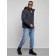 Sports male winter, size 62, dark blue color