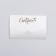 Envenue for certificate with embossing, ivory, 10.5 x 7
