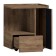 Cleat cabinet NATURE 42, 450 × 357 × 527 mm, tobacco oak color CRAFT / Black
