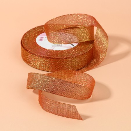 Boil tape, 20 mm, 23 ± 1 m, carrot color # 014-1