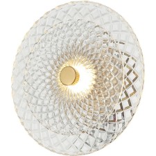 Wall lamp STILFORT 4012/05/01W Sportu, 1xLED 3W, LED, 200x200 mm, 3,000K, 330LM, bronze color