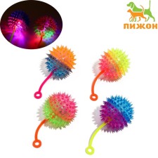 A needle-luminous gumshore ball, tpr, 6 cm, mix of flowers