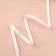 A set of rubber bands for sewing underwear, 5 types, white color