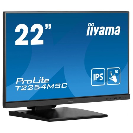 Monitor IIYAMA 21.5 "Prolite T2254MSC-B1AG Black IPS LED 16: 9 HDMI M/M glossy HAS 250CD 107891-1