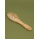 Massage comb comb 23*6.5cm bamboo/rubber white suspension/package QF