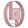Watch Wall Interior "Classics", silent, d-35 cm, pink, aa
