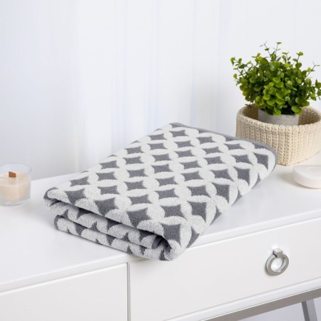 Tensor Magic Night Geometric, 420 gr, size 50x70 cm, color gray, white-2