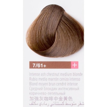 Lakme Collage+ Cream-Color, tone 7/61+ average blond intense brown-pepper, 60 ml