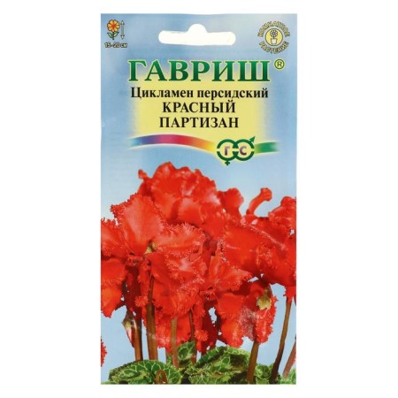 Flower seeds Cyclamen "Red Partisan", Persian, 3 pcs.