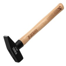 Denzel 10431 locksmith hammer, forged square fighter, beech handle, 600 g