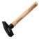 Denzel 10431 locksmith hammer, forged square fighter, beech handle, 600 g