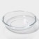 Container made of heat -resistant glass of the share, round, 500 ml, 19 × 8 cm