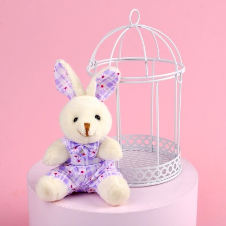 Soft toy "Beautiful Bunny", Bunny, Mix Colors-1