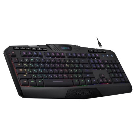 Keyboard Game Wireless Redragon Harpe Wireless RU RGB / 2.4G / Black-1