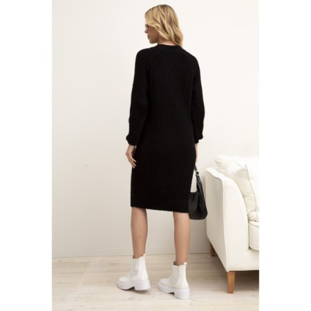 Female dress, size s, black color-1