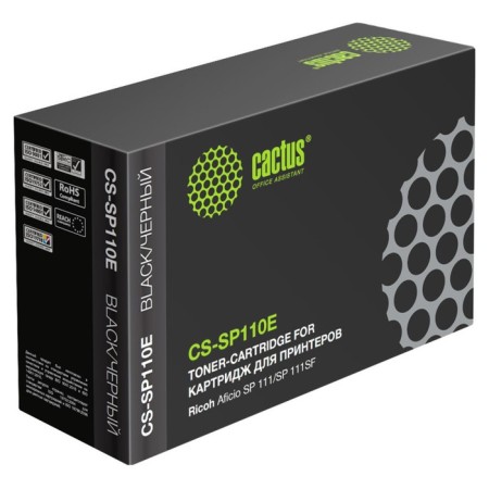 CACTUS CS-SP110E 407442 cartridge, for Ricoh Aficio SP 111/Sp 111SF, 2000 pages, black color Black