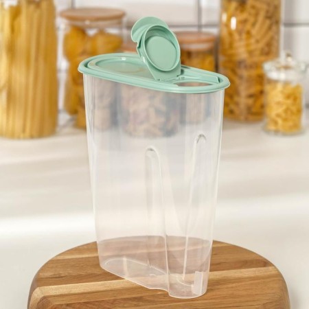 Capacity for bulk products, 2.1 l, pistachio color-1
