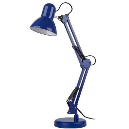 The desktop lamp N-214-E27-40W-BU E27 with the base of the blue-1