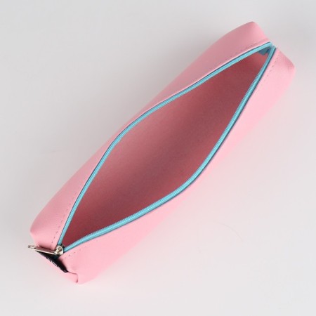 School Penalus made of artificial leather “September 1: Pink”, 19 x 8 x 3 cm-4