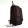 Youth backpack with a zipper, 3 pockets, brown color