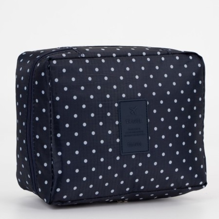 Lightning cosmetic bag, blue color-1