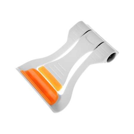 Luazon phone stand, folding, reinforced, adjustable height, white/orange-9