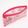 Cosmetic bag for lightning, pink color