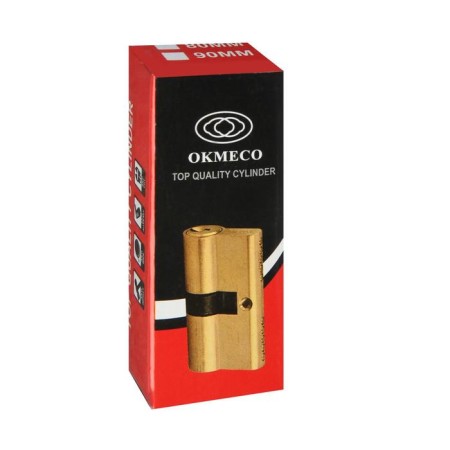 Cylinder mechanism, 60 mm, with a turntable, English key, 5 keys, color gold-3