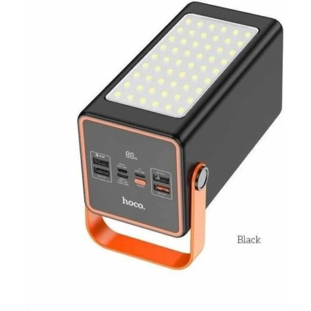 External battery Hoco J107, 90,000 mAh, 2USB/type-C, 22.5W, 3 A, flashlight, black-3