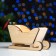New Year. Wooden Kashpo 20 × 12 × 13 cm "Sanka", naturally give beautifully
