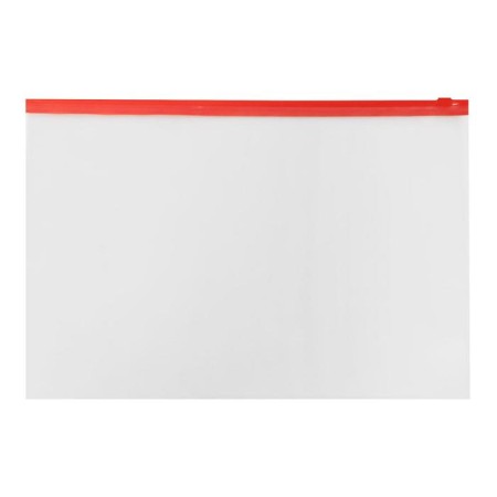 The convert folder on the A4 ZIP-Molniya, 150 μm, Calligrata, transparent, red lightning
