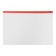 The convert folder on the A4 ZIP-Molniya, 150 μm, Calligrata, transparent, red lightning