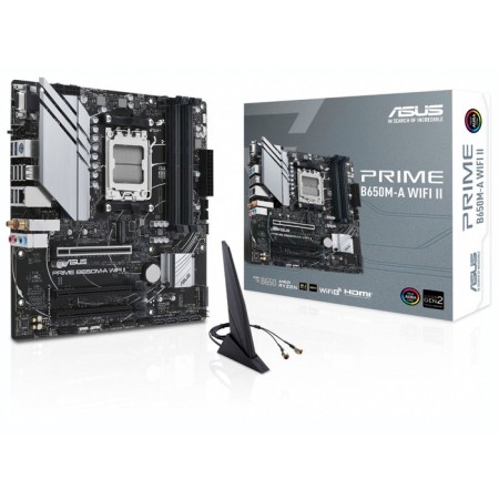 Maternal board ASUS Prime B650M-A WIFI II Socketam5 AMD B650 4XDDR5 MATX AC`97 8ch (7.1) 1070403-5