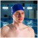 Hat for swimming adults Onlytop, rubber, girth 54-60 cm