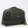Road bag on wheels, a lightning department, with an increase, an outer pocket, khaki color