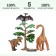 Set of figures "World of dinosaurs", 5 figures